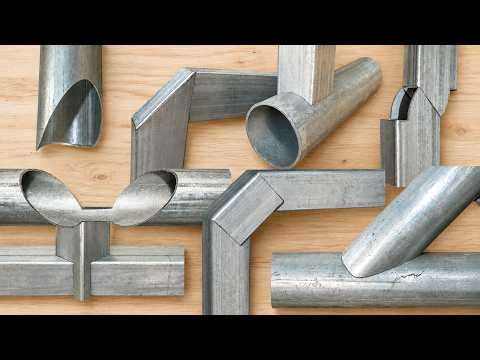 Best 10 Ideas For Tube Cutting and Joints | Fabrication | Welding