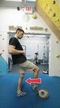Weight Plate Toe Drags: Climbing Tension Training Essential
