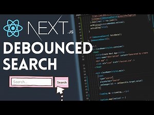 Create a Search Bar With React and Debounce Input