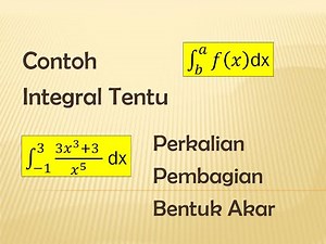 Examples of Definite Integrals