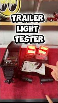 This 7 pin trailer light tester would make life easy testing trailer lights & functions on the fly.