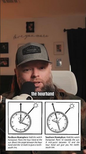 Find North With an Analog Watch Trick