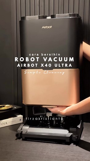 Cara Mudah Merawat Robot Vacuum Cleaner Airbot X40 Ultra