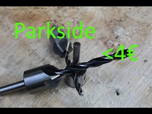 Im Test: Parkside Holzbohrer mit Versenkern