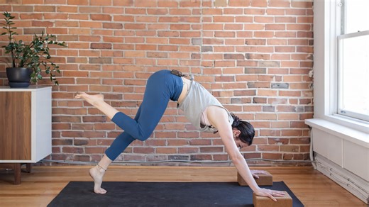 Why your foot gets stuck during yoga step throughs