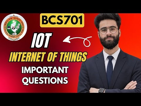 BCS701 Vtu Important Questions | Internet Of Things