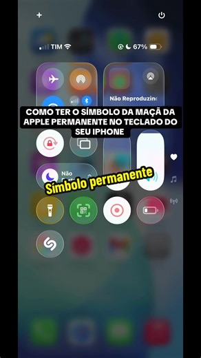 Como ter o símbolo da maçã da Apple permanente no iPhone