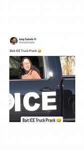 Bait Ice Truck Prank 🤣 #Republican #Conservative #Politics | Joey Saladino