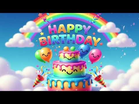 Happy Birthday Little Star ⭐ Calm & Beautiful Kids Song 🎶