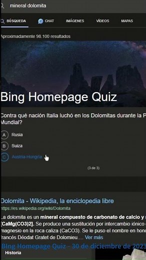 Bing Homepage Quiz - 30 de diciembre de 2023