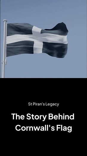Why Cornwall's Flag is Black & White ⚪️⚫️😲
