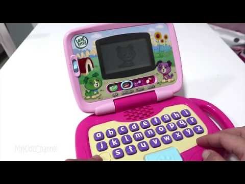 Fun playing Messages on my laptop LeapFrog leaptop