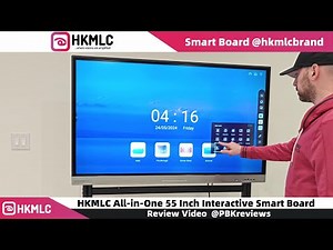 HKMLC Smart Board, 55" Interactive WhiteBoard review demo