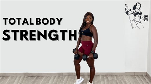 Strengthen your entire body with this dumbbell workout