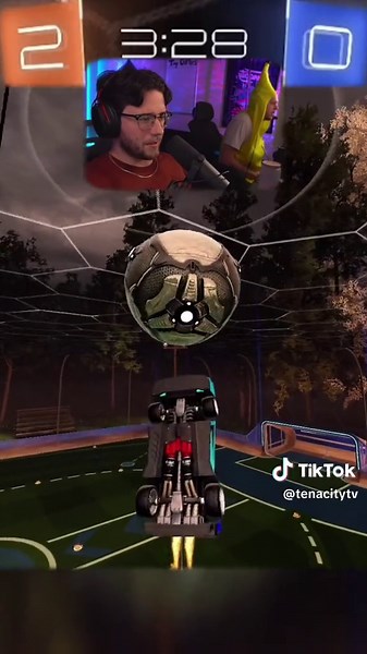 Is my friend the next Rocket League casting star? 🌟