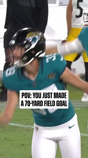 Cam Little's Historic 70-Yard Field Goal Celebration