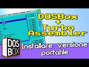 Installing DOSBox with Turbo Assembler (TASM) - #tutorial #assembly #4k