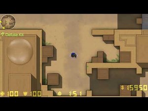 CS2D Gameplay 2024 (Counter Strike 2D) Free to Play Shooter