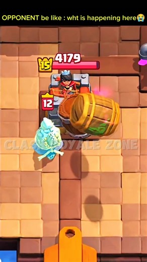 Uno reverse ever 😱 #clashroyale