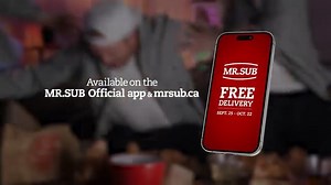 353 reactions · 29 shares | FREE DELIVERY is now available on the MR. SUB app for a limited time. Download today! | MR.SUB | Facebook