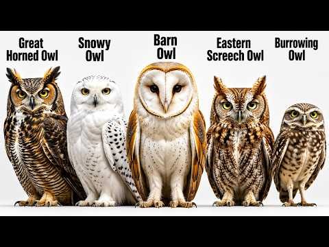 5 Amazing Owl Species Explained | Complete Comparison