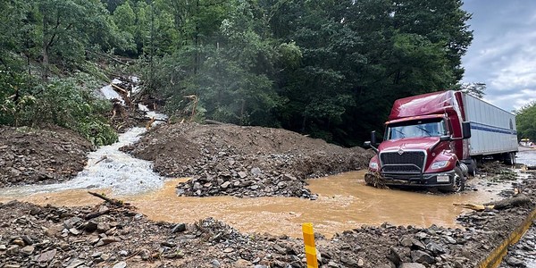 Renewed flooding, mudslides prompt weeks-long closure of I-40 at Tennessee-North Carolina border