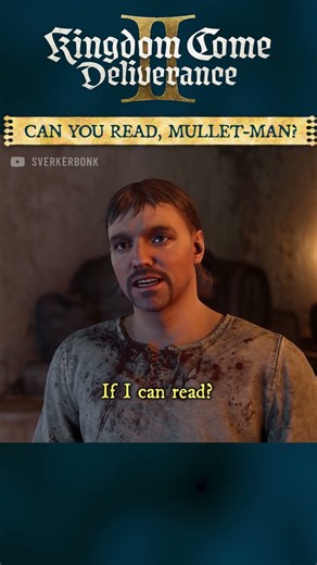 Mullet-man never fails to surprise! | Kingdom Come: Deliverance 2 #kcd2