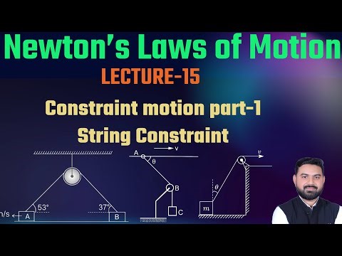 Constraint motion part-1 -String Constraint lecture 15