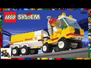 LEGO instructions - Town - Shell - 1252 - Shell Tanker
