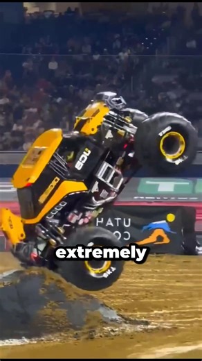 Why It’s So Hard to Do a Front Flip with a Monster Truck?