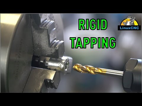 Rigid Tapping - G33.1 LinuxCNC Cycle on DIY CNC Lathe