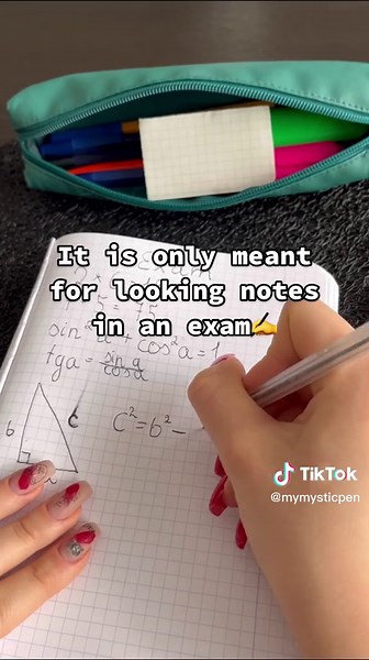 Invisible Pen Lifehack for Exam Note-Taking