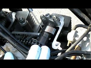 2004-up Suzuki GS500F Valve Check and Adjustment