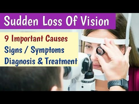 Sudden Loss of Vision Causes, Symptoms, Diagnosis, & Treatment | Sudden Blindness