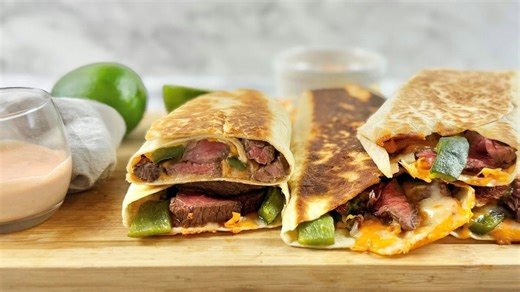 How to recreate Taco Bell's steak & poblano rolled quesadilla at home
