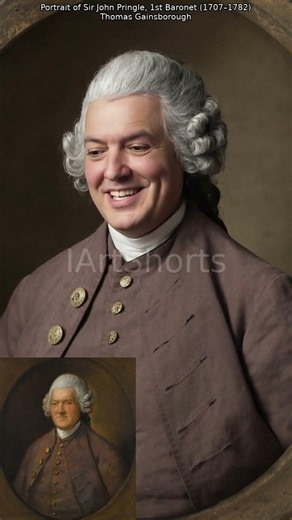Portrait of Sir John Pringle, 1st Baronet (1707–1782) - Thomas Gainsborough