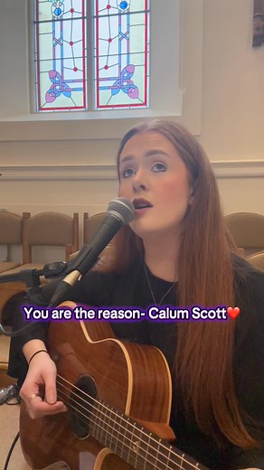 87K views · 1.7K reactions | You are the reason- Calum Scott❤️ I played this at a wedding last month in the beautiful St Mary’s Chapel in Killybegs. This clip was taken before anyone arrived , I love to get a wee practice run in an empty chapel the acoustics are always beautiful  Thank you all so much for your support on my videos , I appreciate it so much﫶 #weddingsinger #irishweddingsinger #musician #singer #YouAreTheReason #CalumScott | Meagan Lucas Music | Facebook