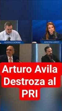Arturo Avila Destroza a Representante del PRI, lo dejo en la lona #usa #ultimahora #noticias