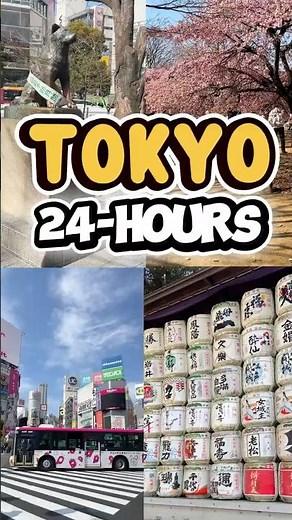 How to see Tokyo in 1 Day! 🌸