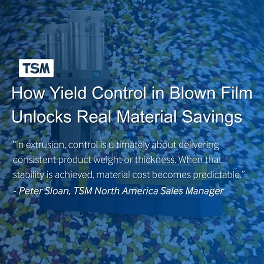 𝗛𝗼𝘄 𝗺𝘂𝗰𝗵 𝗺𝗮𝘁𝗲𝗿𝗶𝗮𝗹 𝗮𝗿𝗲 𝘆𝗼𝘂 𝗴𝗶𝘃𝗶𝗻𝗴 𝗮𝘄𝗮𝘆 𝘁𝗼 𝗽𝗿𝗼𝗰𝗲𝘀𝘀 𝘃𝗮𝗿𝗶𝗮𝘁𝗶𝗼𝗻? Many extrusion lines still run heavy just to stay within tolerance. It feels safe, but it… | TSM Control Systems