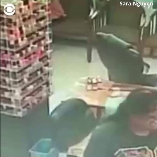 517K views · 2.6K shares | WATCH: An angry customer went on rampage inside of a nail salon, knocking over nail polish displays and trashing the place https://cbsn.ws/2Kg6v0V | CBS News | Facebook