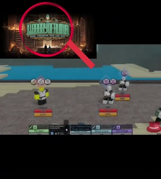 Exploring Library of Pilgrammed in Roblox