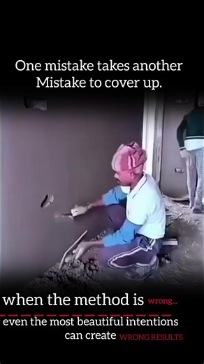 Doing something good is not enough. It must be done the right way, with the right process, at the right time. Because when the method is wrong, goodness loses its power and the result becomes a revolving door of fixing what should never have been broken. #fyp #inspirational #motivation #apps