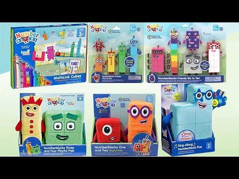 Numberblocks – Unboxing Compilation Character Numberblocks Friends 1 to 10! Satisfying ASMR Video