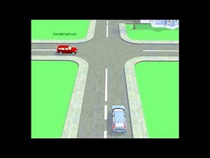 Križišče enakovrednih cest - primer 3