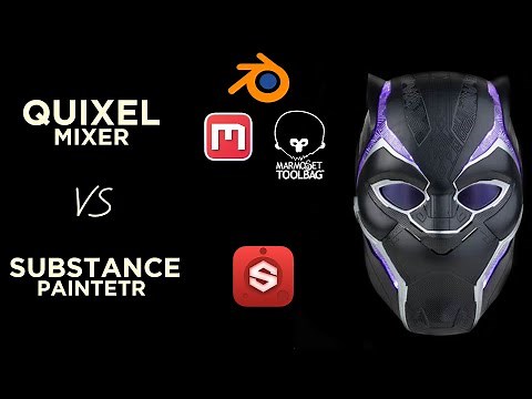 The Best 3D texturing/Render Tools: Substance Painter vs Quixel vs Marmoset