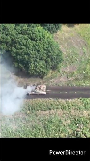 Tank Explosion Sends Turret Flying!