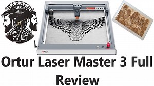 Testing the new Ortur Laser Master 3 laser engraver