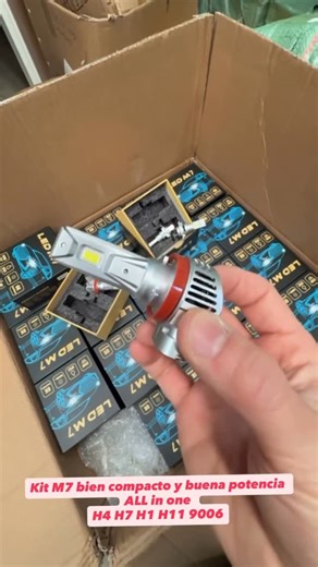Xenon Lights on Instagram: "🔥LED MI2 Y M7 🔥 -Re ingresa el equipo de led mi2 como siempre entra una tanda grande de 10.000 kits, relación precio/ producto para mí es una de las mejores opciones porque tiene led csp una iluminación bastante buena, no encandila y un precio súper accesible y económico. Entra en zócalos H4, H7, H1, H11, 9006, 9005, H27, H16, H3 💎 -Nuevo modelo de led M7 súper compacto all in one, es una lámpara de led con muy buena potencia lumínica del mismo tamaño que la lámpar