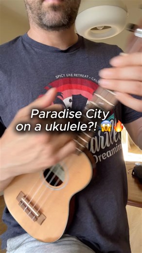 Boris Mogilevski | 90s Rock Vibes on Ukulele 🤘 Learn Paradise City in 20s! (Easy tutorial) #ukulele #tutorials #gnr #paradisecity #ukuleletutorial #ukulelecover | Instagram
